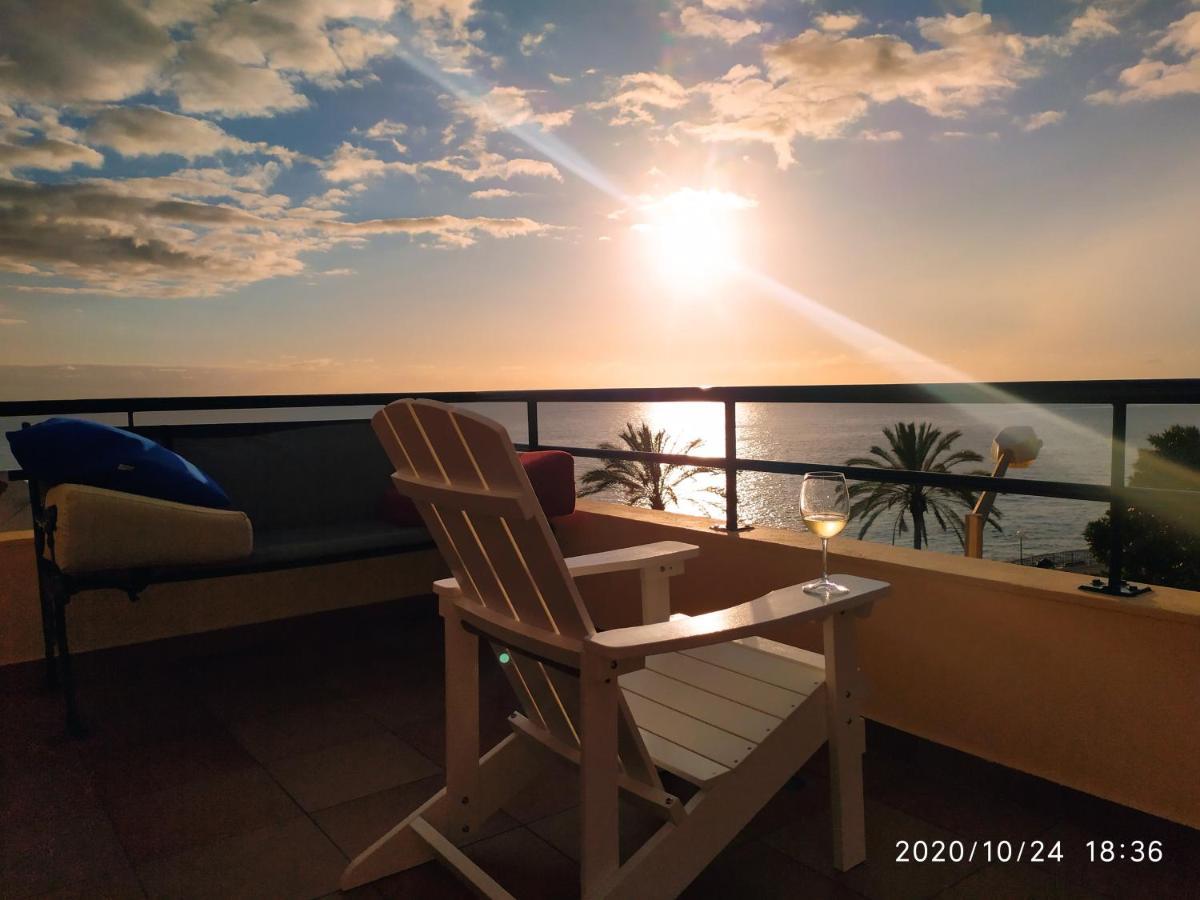Penthouse Marina Sol Apartment Madalena do Mar Bagian luar foto
